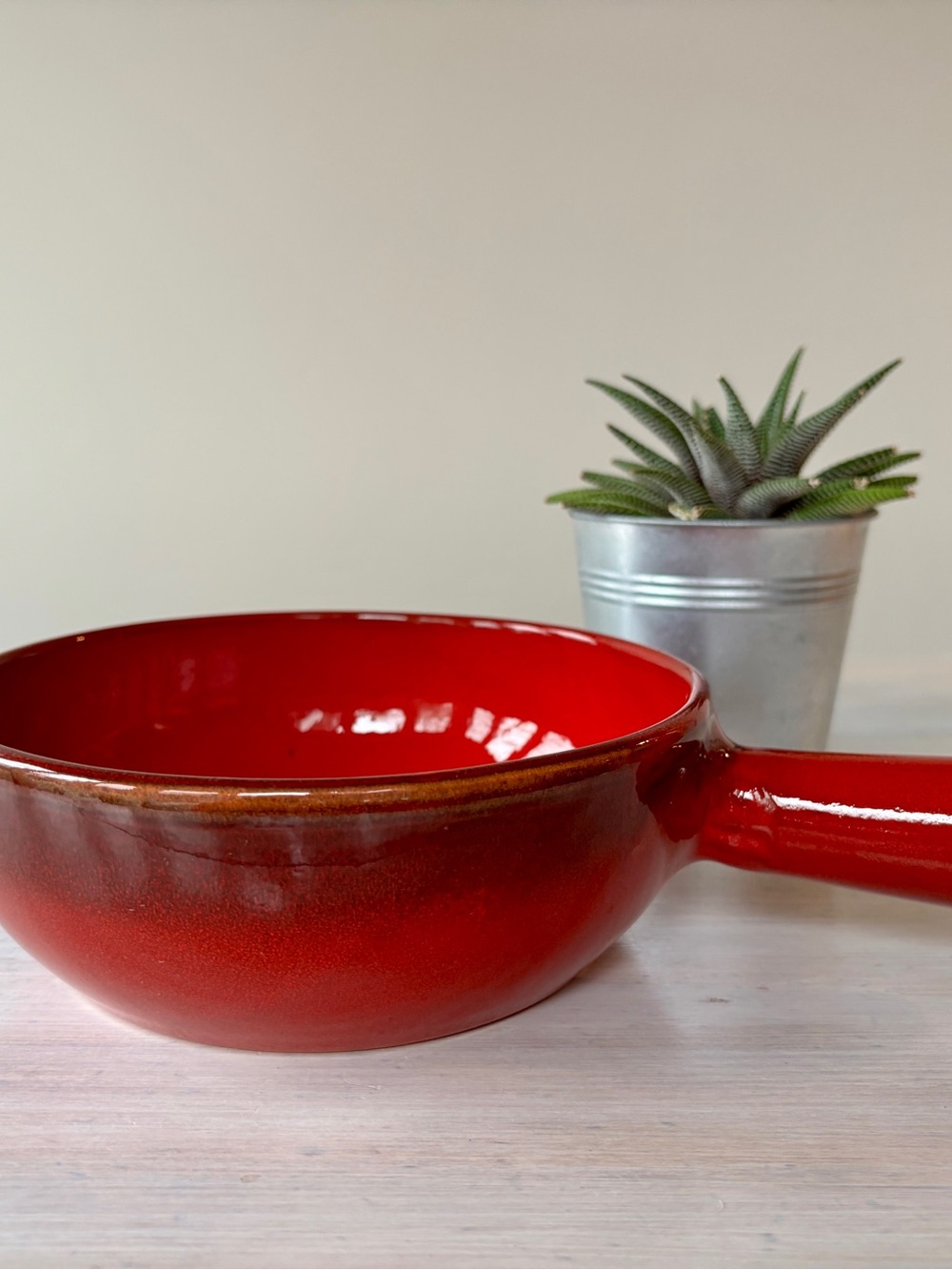 De Silva Terracotta Red Slow Cooking Saucepan. Made in Italy. NEW❤️